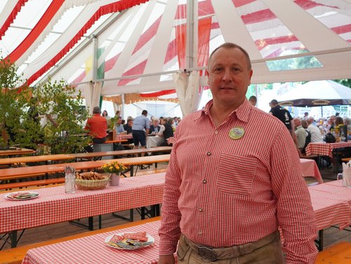 Erster Bürgermeister Jörg Kotzur Kirchweih Markt Feucht