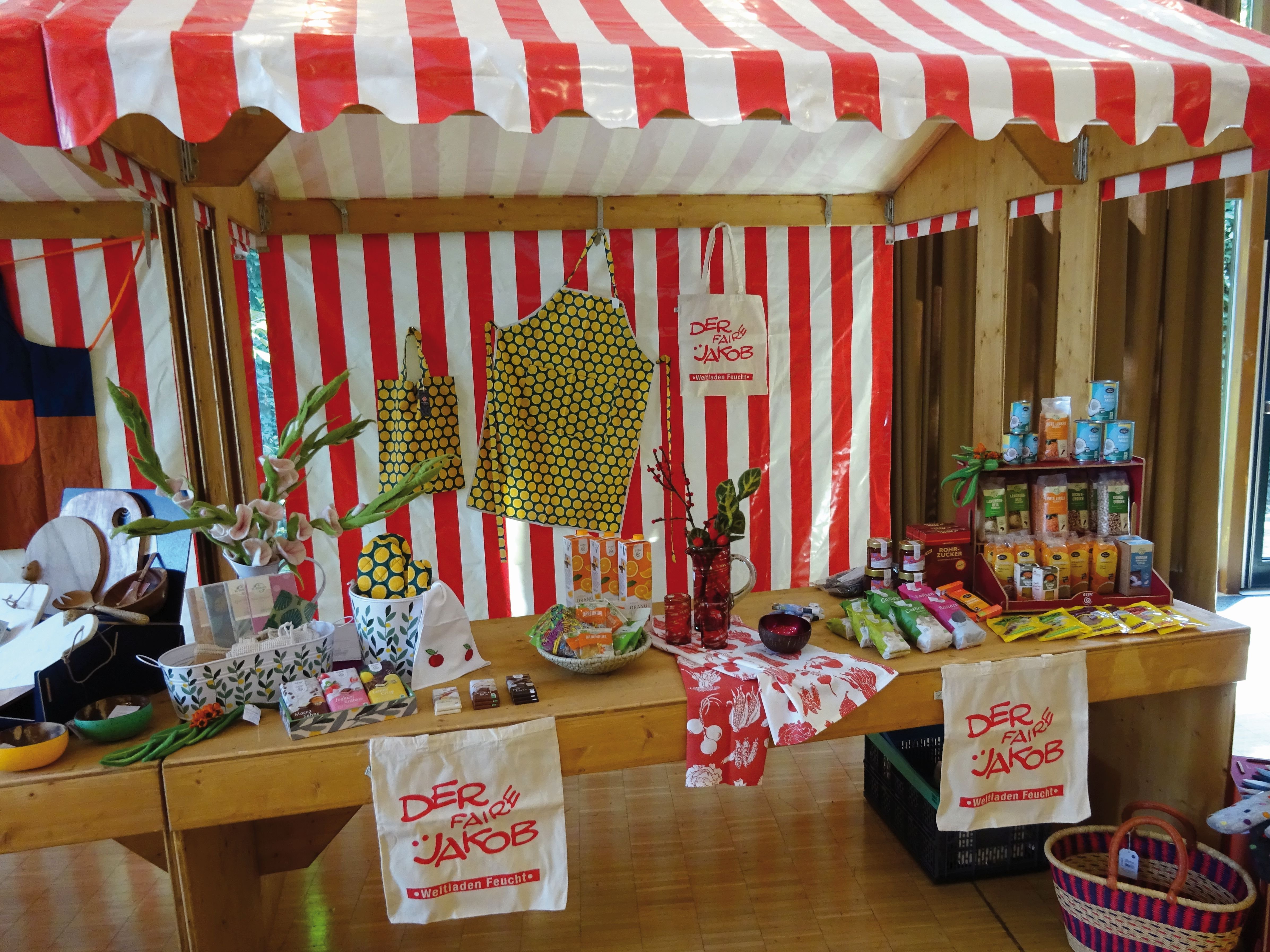 Marktstand Markt der fairen Möglichkeiten