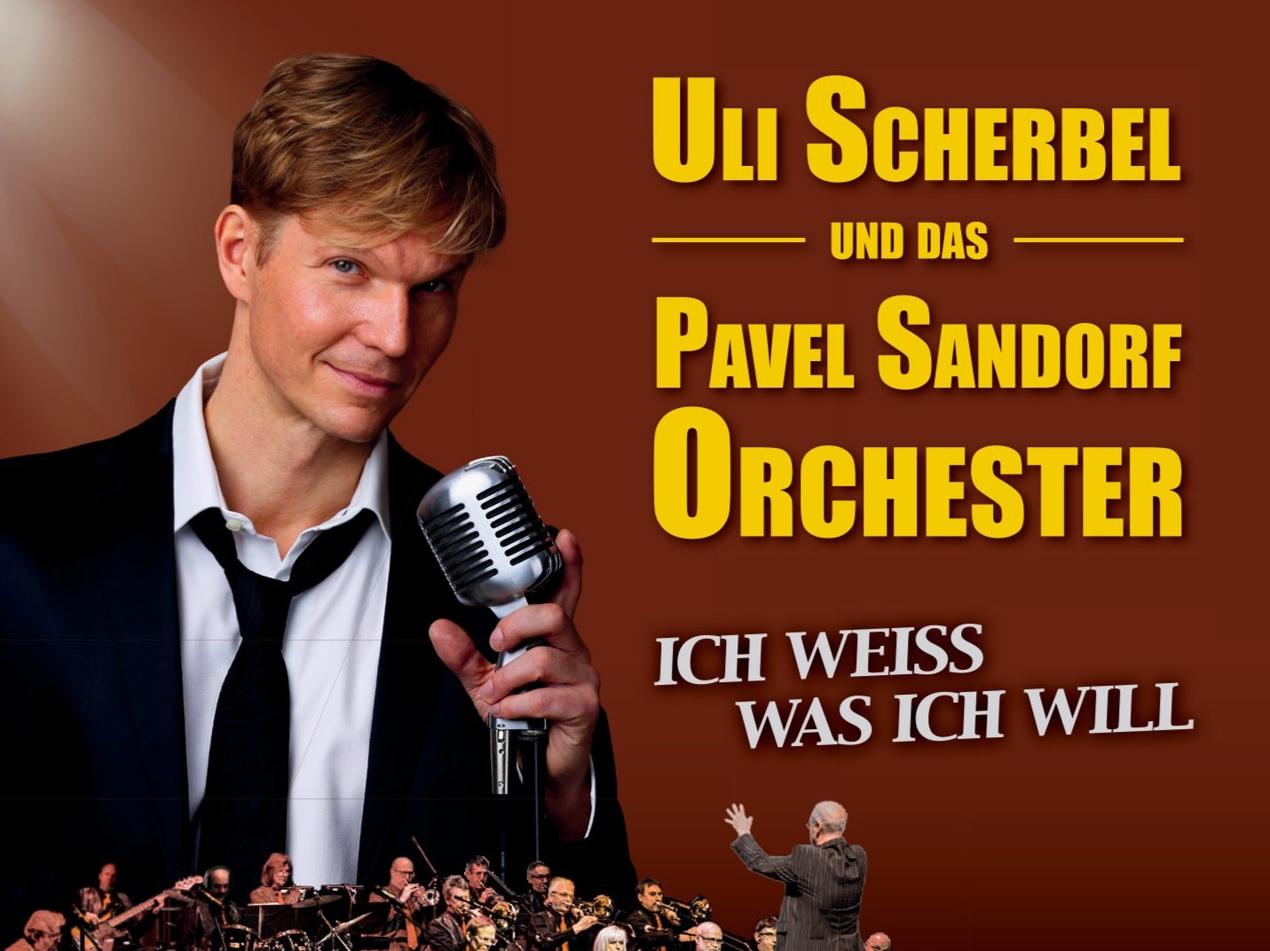 Cover mit Uli Scherbel un dem Pavel Sandorf Orchester